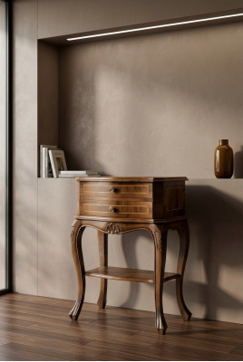 Nachtkastjes Nachtkastconsole Bijzettafel Barok Rococo Nieuw Nachtkasten