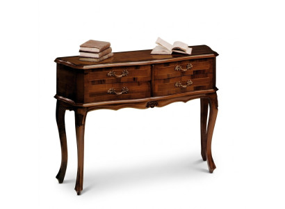 Ladenkast Console Barok Rococo Tafel Laden Hout Ontwerp Bijzettafel Kast