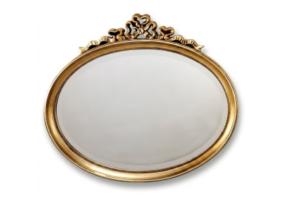 Spiegel Klassischer Holz Ovaler Wandspiegel Spiegel Design Gold Wohnzimmer Neu Spiegel Klassieke houten ovale wandspiegel Spiegelontwerp Goud woonkamer Nieuw