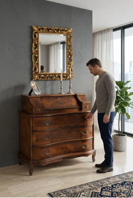 Ladenhout Italiaanse stijl meubels luxe commodes stijl barok antieke stijl nieuw