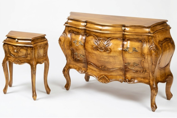 Barok rococo nachtkastjes nachtkast console bijzettafel nieuw nachtconsoles