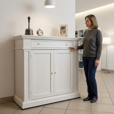 Klassiek barok antiek stijl dressoir sideboard ladekast houten kast dressoir