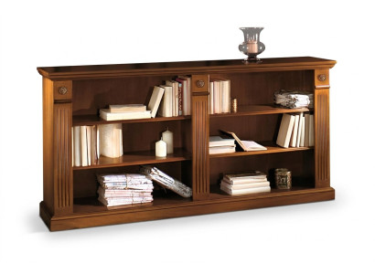 Boekenkast vitrine Vitrinekast Klassieke kast Kast Kasten Hout XXL