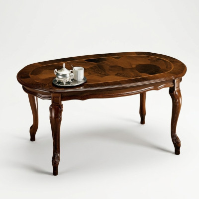 Klassieke salontafel tafel Woonkamertafels Barok houten salontafels Massief