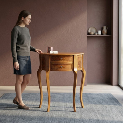 Console tafel Houten tafel Console Luxe Console tafels Design tafels Laden