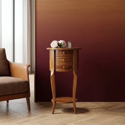 Bijzettafel Salontafel Ovaal Dressoir Tafels Console Ontwerp Houten Tafel Nieuw