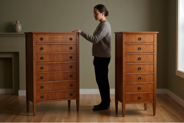 Ladenkast Dressoir Ladenkasten Dressoirs 7 Laden Hoge kast Kast Hout Nieuw