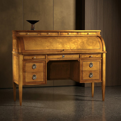 Tafels bureau tafel kantoortafel edel hout barok rococo antiek stijl meubels meubels