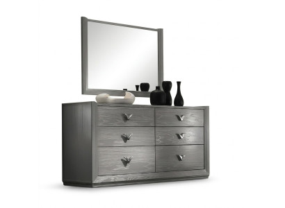 Ladenkast Spiegelset Houten Designercommodes Kast Plank Italiaanse Set 2-delig.