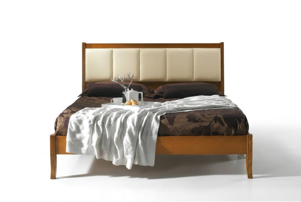 Bed Dubbele bedden Modern bedframe Bedden Hotel Slaapkamer Bedframe Hout