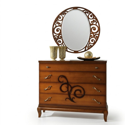Garnituur Set 2-delig. Dressoir Spiegel Dressoir Groep Console Kasten Modern.