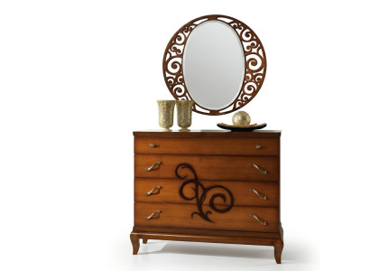 Garnituur Set 2-delig. Dressoir Spiegel Dressoir Groep Console Kasten Modern.