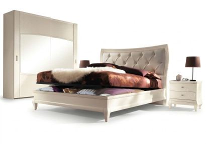 Bed Bedden Bedframe Hout Tweepersoonsbed Tweepersoonsbedden Modern Hotel Italië