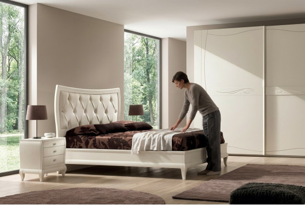 Bed - tweepersoonsbedden - modern bedframe - bedden - dubbel bedframe - designmeubels - nieuw