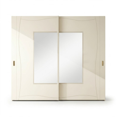 Kast Garderobe met schuifdeuren Slaapkamerkast Muur Hout Ontwerp