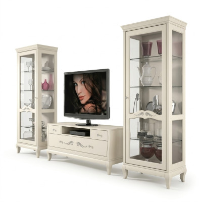 Woonkamer vitrine rtv Vitrine tv Modern Houten Meubels Kast Stijl Set Nieuw 3-delig.   Woonkamer vitrine tv Vitrine tv Modern Houten Meubels Kast Stijl Set Nieuw 3-delig.