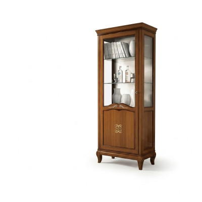 Kast Etalage Vitrine Vitrines Glas Kast Houten Plank Modern Kasten