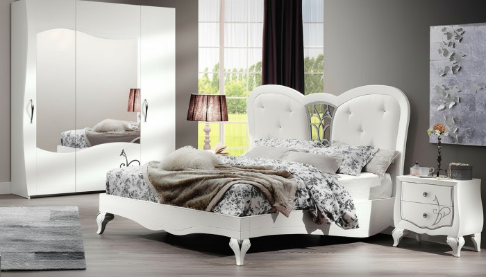Bedbekleding design luxe dubbele hotelbedden slaapkamer bedframes hout