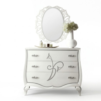 Ladenkast Spiegel Ladenkast Kast Luxe plank Console Meubelgroep Nieuw Set 2-delig.