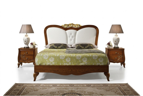 Slaapkamer Bed Nachtkastje Houtontwerp Bedden Nachtkastjes Set 3-delig Meubelsets