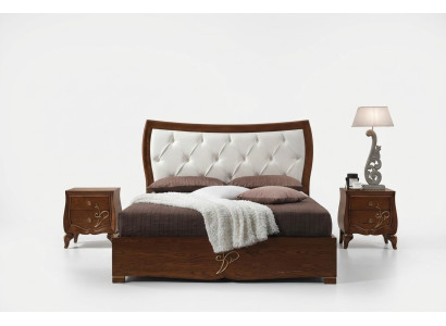 Bedden Bedframes Hout Dubbel Slaapkamer Bruin Modern Tweepersoonsbed Meubels