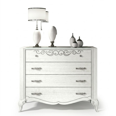 Luxe set 2-delig. Dressoir Spiegelgroep Houten console Kommode Kast Modern Nieuw