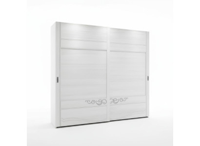 Kast Kledingkast Plank Opbergruimte Kapstok Modern Spiegel Hout Ontwerp
