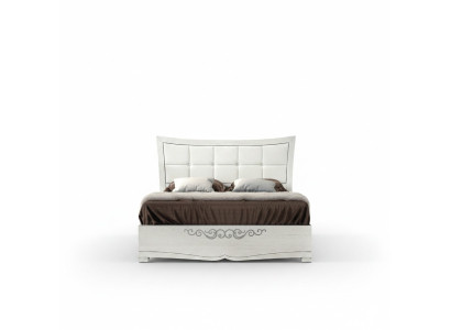 Tweepersoonsbed Bed Luxe Bedden Houten Bedframes Bedframe Wit Design Modern Nieuw