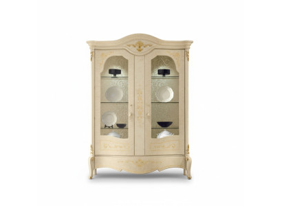 Vitrine Italiaanse luxe meubels Vitrinekast Glazen ontwerpkast