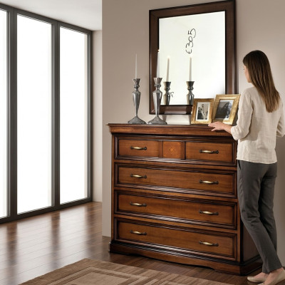 Ladenkast Dressoir Kast Hout Laden Italiaanse meubels Inrichting Kasten
