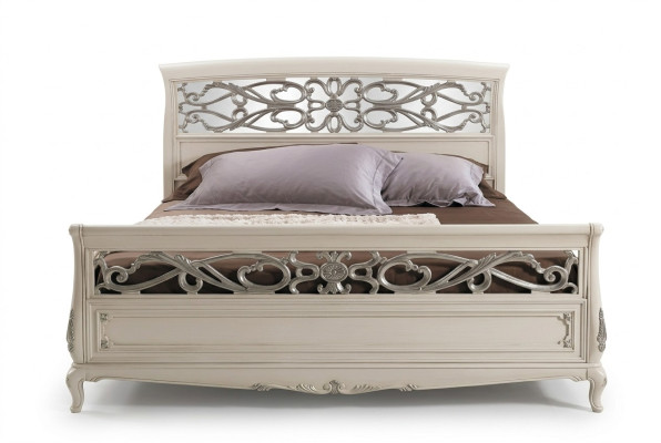 Bed - Bedroom Furniture - Double Bed - Design Beds - Solid Wood - Vaccari cav giovanni