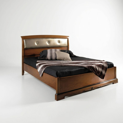 Bed tweepersoonsbed Vaccari cav giovanni Massief hout Slaapkamer Design Meubels Nieuw