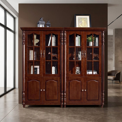 Boekenkast Vitrine Vitrinekast Plank Houten kast Boekenkast