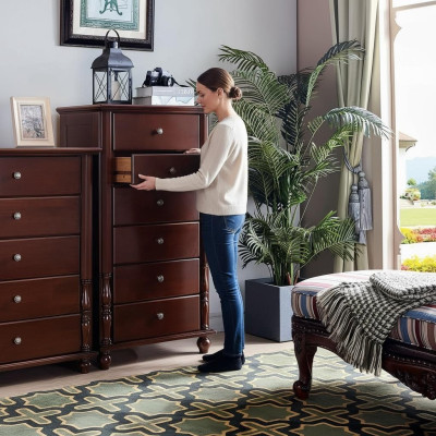 Commode woonkamer commode laden massief hout dressoir kast meubels nieuw