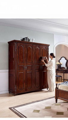 Kledingkast Slaapkamer Hout Kast Stijl Kasten Meubels Barok