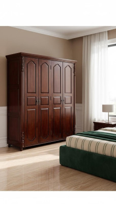 Kledingkast Slaapkamer Hout Kast Stijl Kasten Meubels Barok