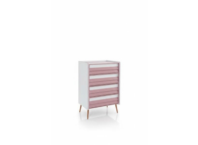 Kinderkamer Jeugdkamer Commode Kinderkast Twee kleuren Meubels Meisje Nieuw