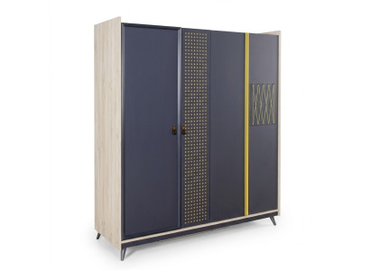 Kledingkast Kast Jeugdkamer Kasten Hoge kast Jeugdkledingkasten