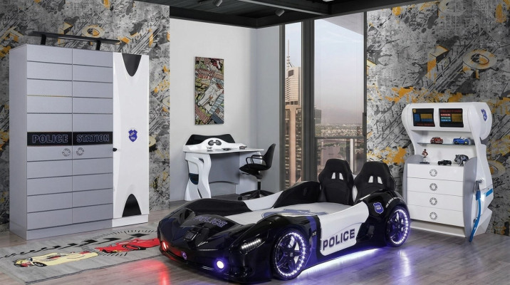 Kinderbed Raceauto Slaapkamer Bedden Meubels Matras Autobed