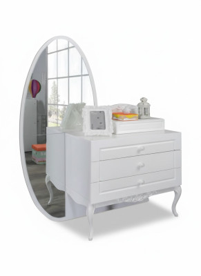 Moderne commode hout slaapkamer jeugd kinderkamer wit meubeldesign nieuw