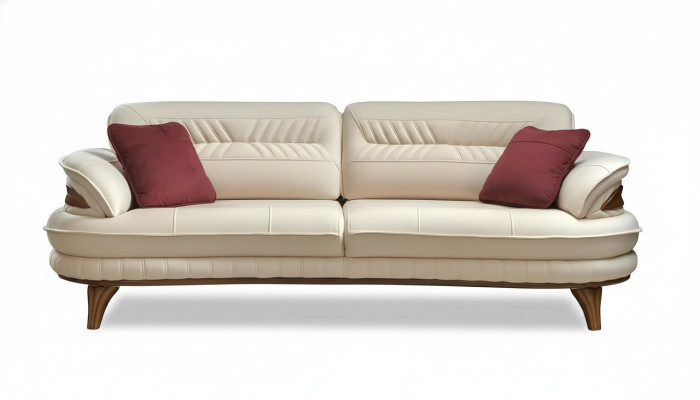 Sofa 3 zits banken Sofa's Art Deco Driezitter Nieuw Textiel Luxe Bank Bekleding