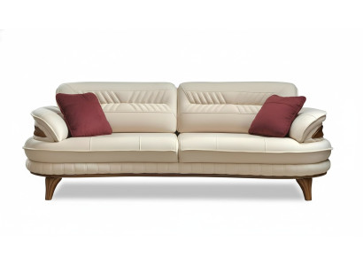 Sofa 3 zits banken Sofa's Art Deco Driezitter Nieuw Textiel Luxe Bank Bekleding