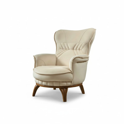 Fauteuil Luxe Design Textiel Woonkamer Klassieke Stijl Lounge Meubels