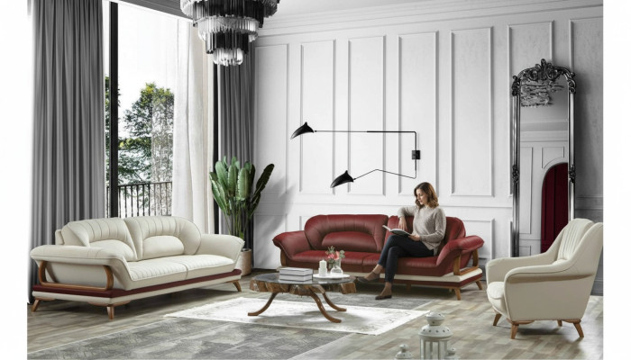 Luxe meubelset bankstel 3+3+1 zits bank fauteuil 3-delige sets