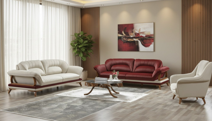 Luxe meubelset bankstel 3+3+1 zits bank fauteuil 3-delige sets