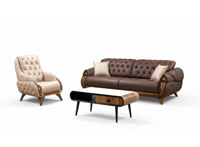 Klassieke Bank Luxe Meubels Bankstellen Bank Driezitter 3 zits