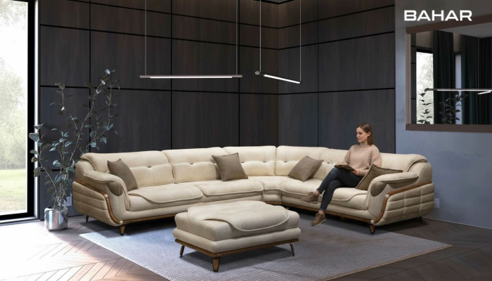 Luxe hoekbank L-vormig bankstel Zitkamer Meubels Hoekbank Sofa