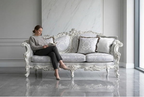 Chesterfield klassieke driepersoons bankstel stoffen bankstel 3-zits bank