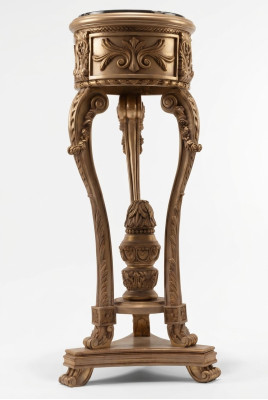 Ontwerp Kolom Antieke Decoratieve Kolom Bloemkolom Standaard Podium Barok