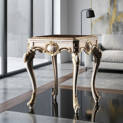Barok bijzettafel houten bijzettafel Italiaanse meubels Bijzettafels Rococo